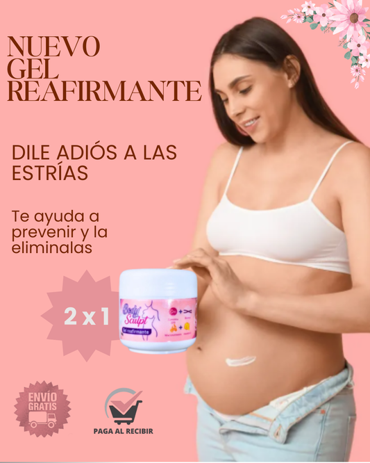 2X1  GEL REAFIRMANTE BORY SCULPT ¡Transforma tu piel hoy! Descubre el Gel Reafirmante que te hará lucir más joven y radiante.
